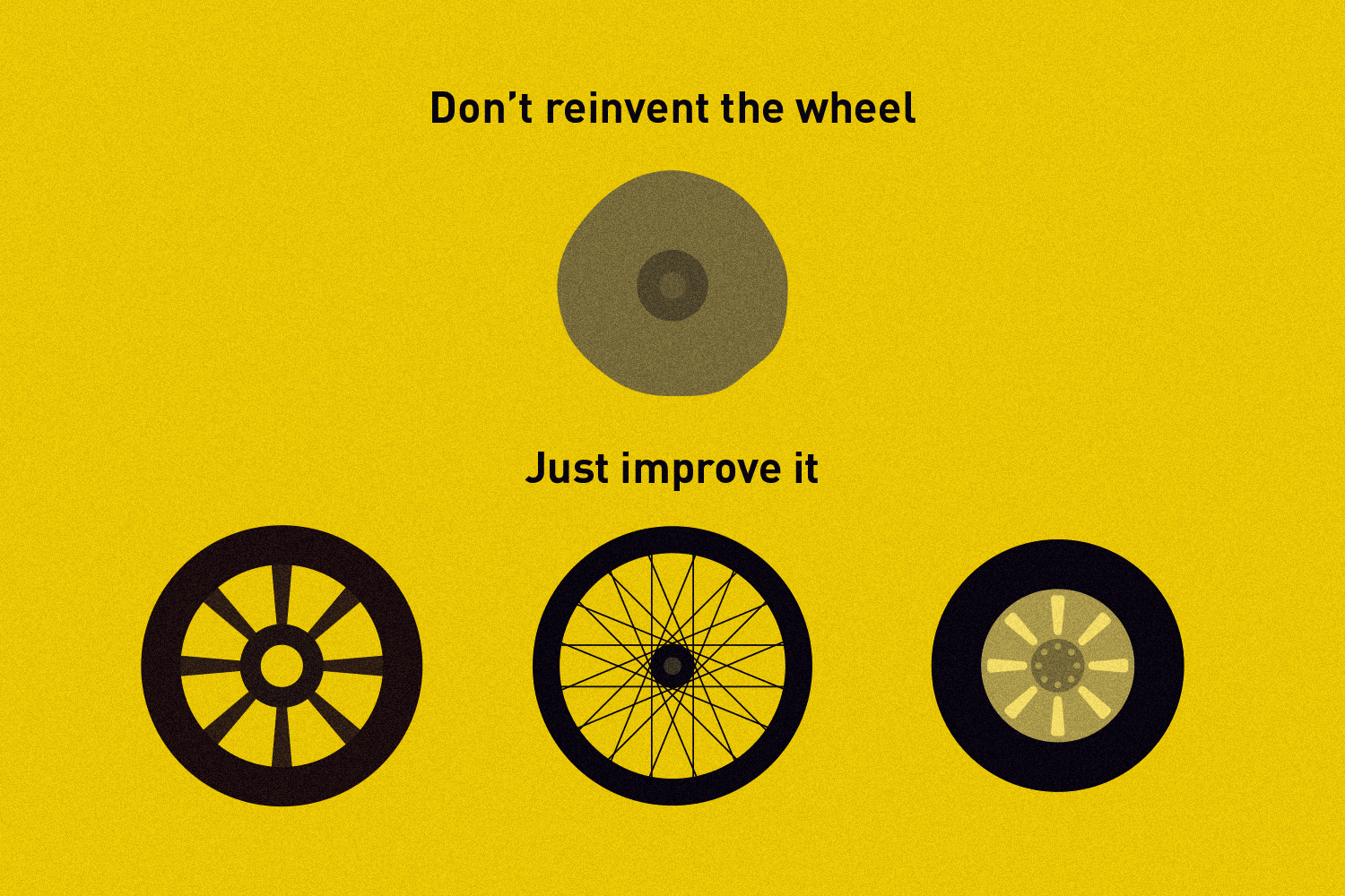 App design isn't about reinventing the wheel - it's about redesigning it 